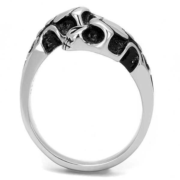 Men Stainless Steel Epoxy Rings TK3276